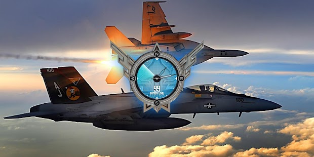 How to get F18 Hornet Airforce Clock LWP patch 1.2 apk for android