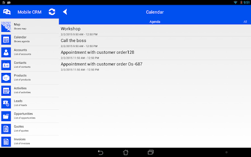 CB MobileCRM Screenshots 0
