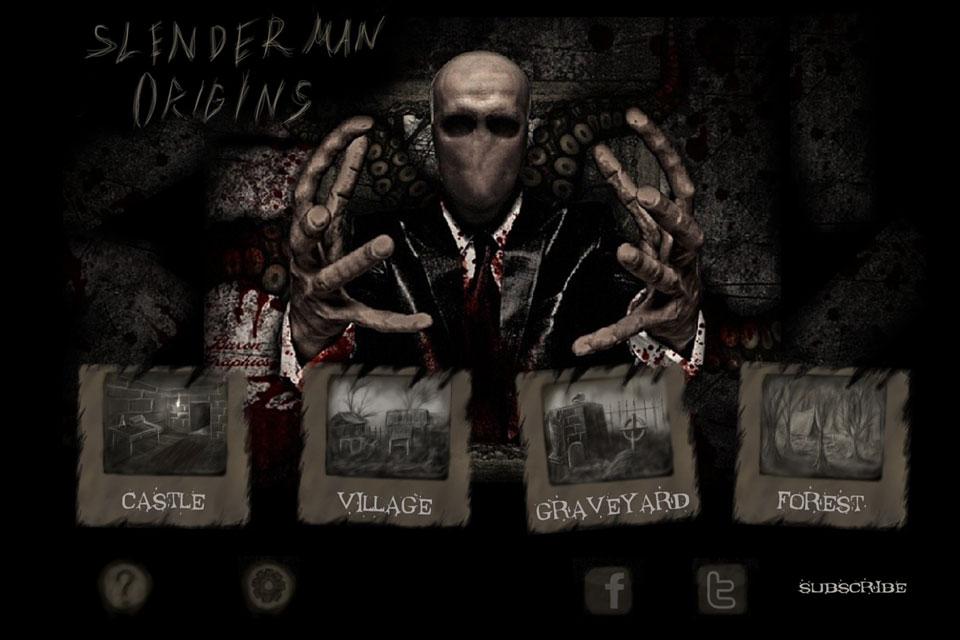 Android application Slenderman Origins 1 Lost Kids screenshort