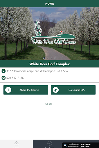 【免費運動App】White Deer Golf Course-APP點子