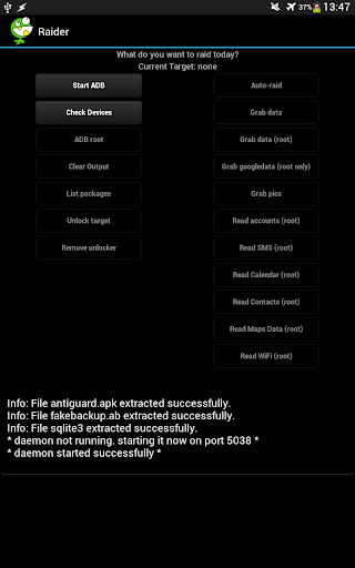 Raider - Android SecAudit Tool