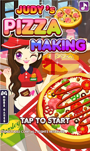 Judy's Pizza Making-Cooking