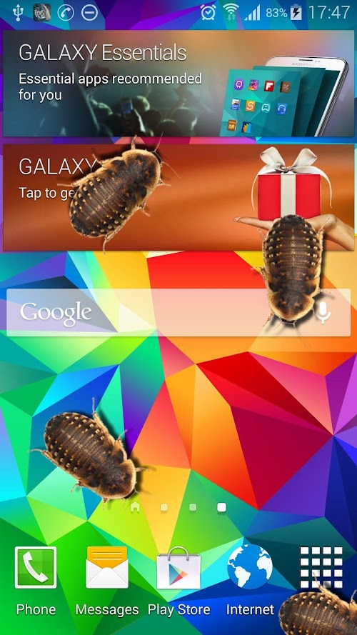 Android application Bug in Phone funny joke screenshort