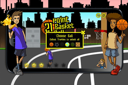 【免費體育競技App】21 Point Basket Ball-APP點子