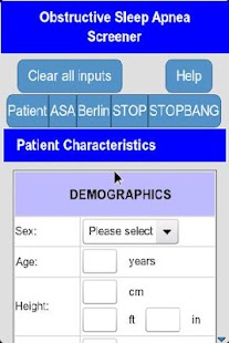 Sleep Apnea Screener