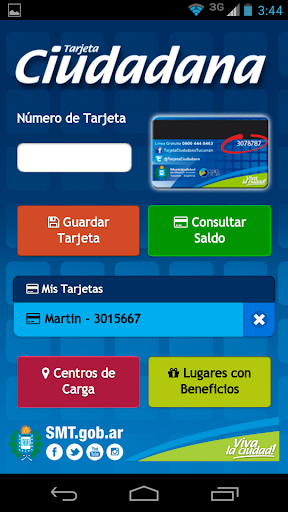 Tarjeta Ciudadana Oficial