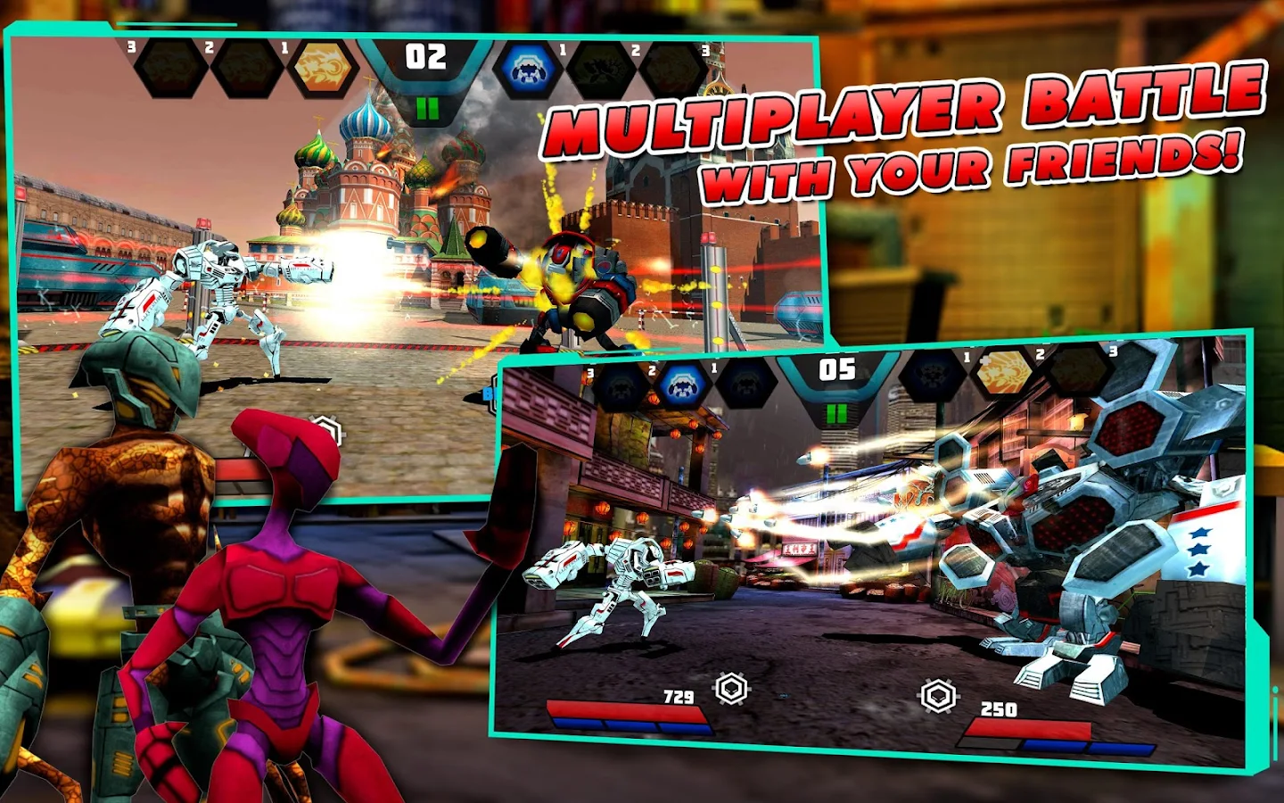 Mechs vs Aliens - screenshot