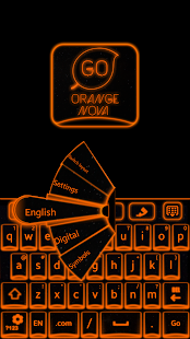 How to download Orange Nova Go Keyboard 1.0 mod apk for android