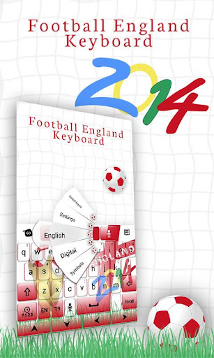 Football England Keyboard