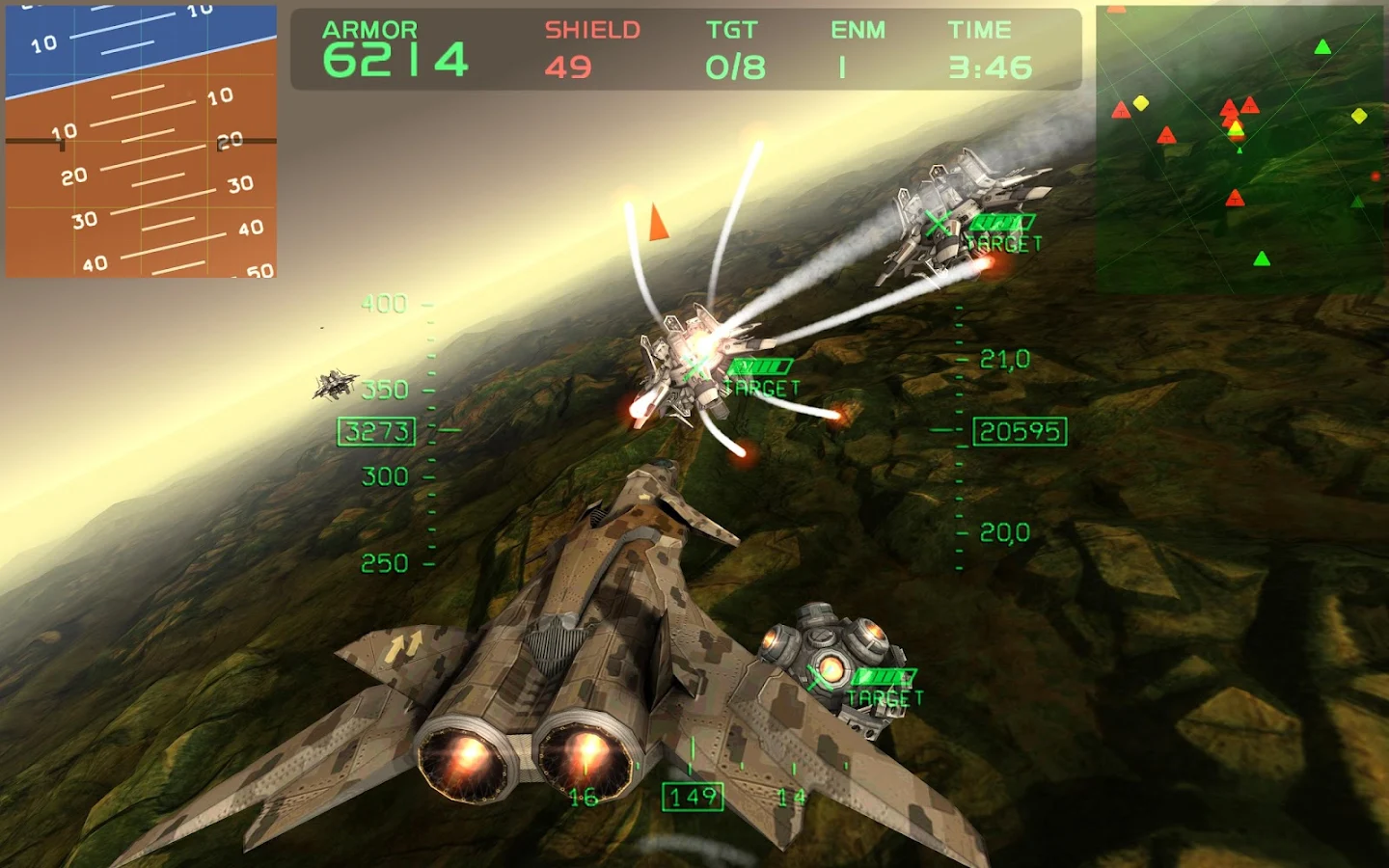   Fractal Combat X (Premium): captura de tela 