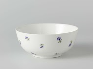 Spoelkom, beschilderd met korenbloemen