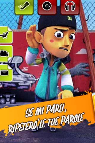 Android application Talking Rapper Pro screenshort