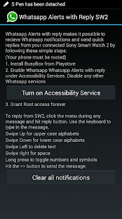 Quick Reply for SmartWatch 2 - screenshot thumbnail