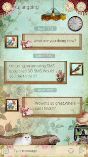 GO SMS RETRO ELEGANCE THEME(圖2)-速報App