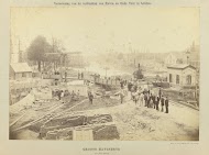 Werkzaamheden aan de Grote Havenbrug te Leiden