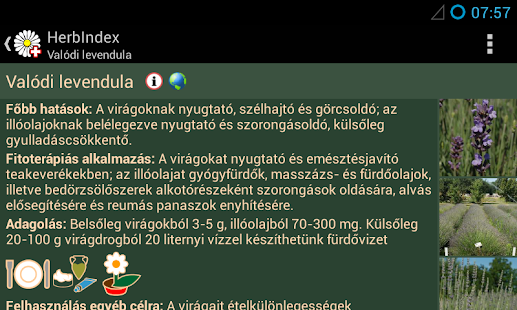 HerbIndex - herbal drugs Screenshot