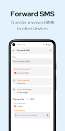 Auto Text: Transfer SMS & Call 1