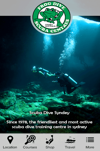 【免費生活App】Frog Dive Scuba Centres Sydney-APP點子