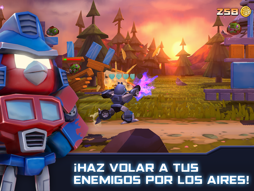 Angry Birds Transformers - screenshot