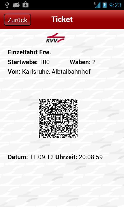 KVV.ticket Screen 3