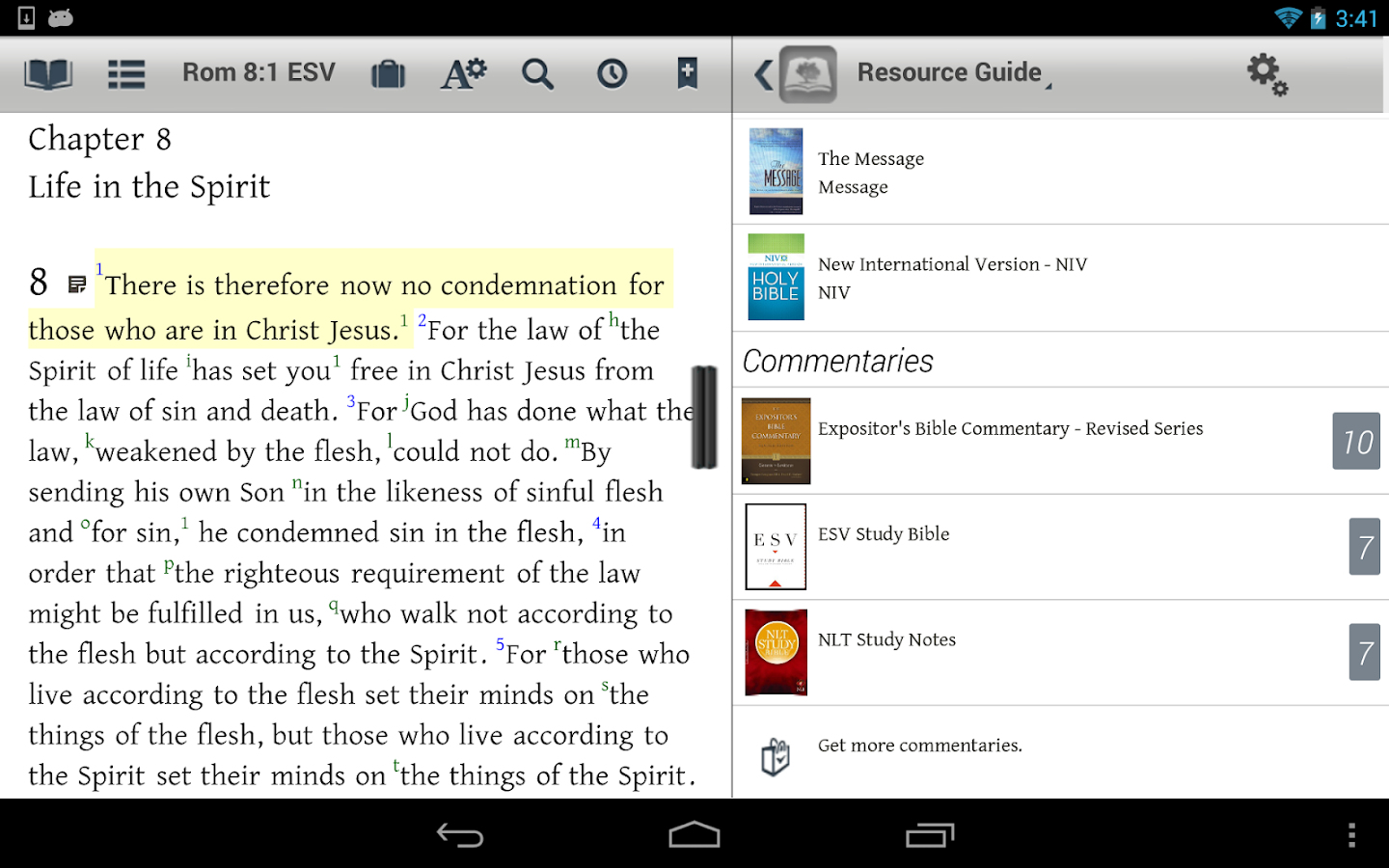 Bible Study - screenshot
