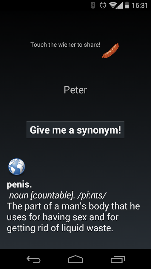 Synonyms For Penis 97