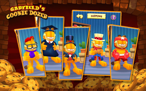 Garfield Cookie Dozer (Unlimited Coins & Power Up)