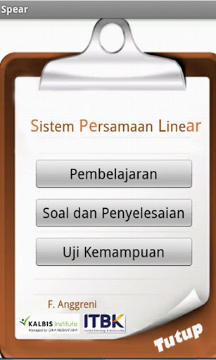 Sistem Persamaan Linear