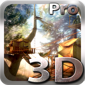 Tree Village 3D Pro lwp logo
