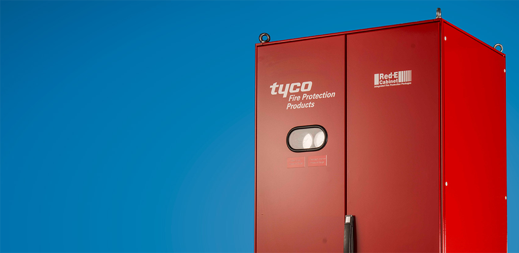 Ред е. Tyco Fire Protection products.