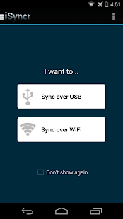 iSyncr for iTunes to Android - screenshot thumbnail