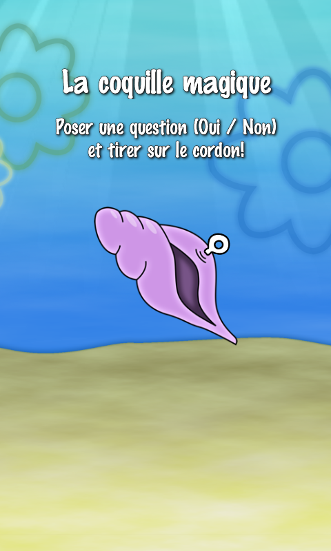 Android application The Magic Shell screenshort