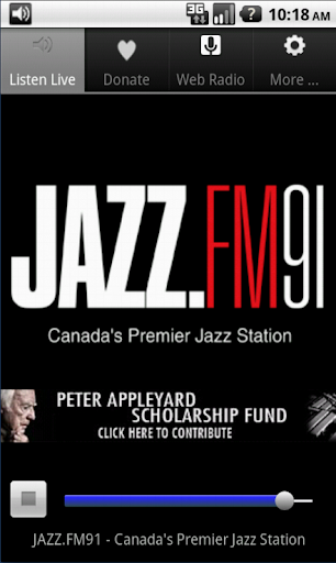 JAZZ.FM91 Android Player