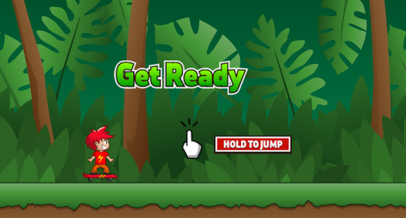 Skater Forest Escape Jump 3D