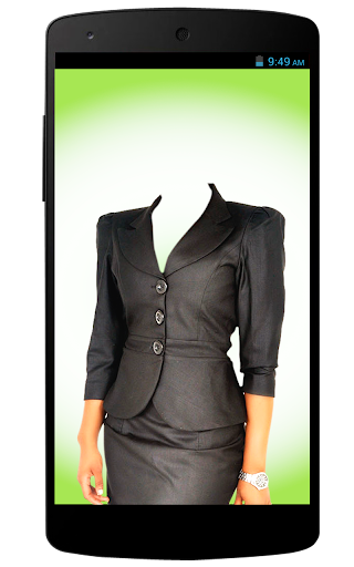 Women Office Suit Photo Maker