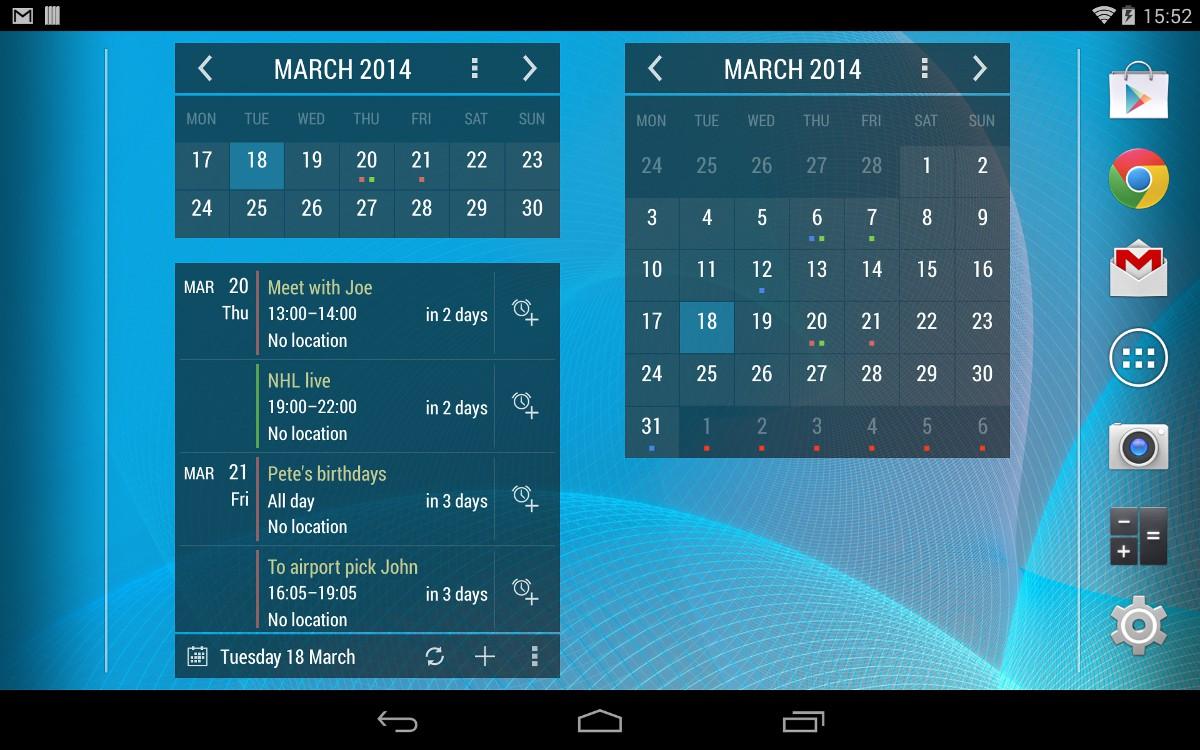 Calendario Agenda Widget KEY App Android su Google Play