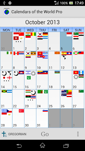 Calendars of the World - Pro