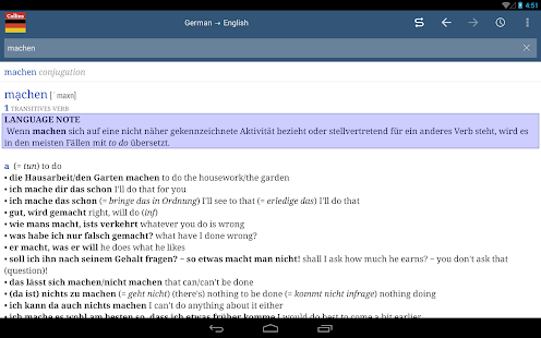 Collins German Dictionary(圖4)-速報App