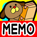 Memo Pad Widget DOGS Full ver. mobile app icon