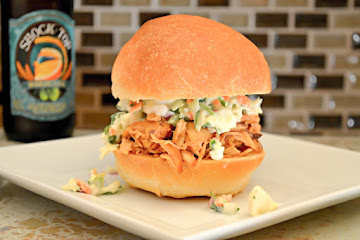 Crock Pot Pulled Chicken With Homemade BBQ Sauce