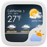 Cover Image of Descargar Moonlight GO Weather EX 1.4 APK