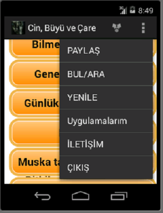 【免費健康App】Cin- Büyü ve Çaresi-APP點子