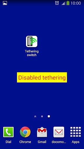 【免費通訊App】Tethering switch-APP點子