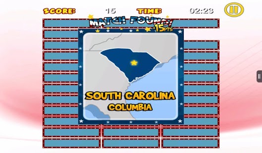 US States Match'Em Up™ HD Screenshots 11