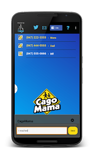 CagoMama-secure location share Screenshots 1