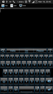 Theme for A.I.type Frame Blue - náhled