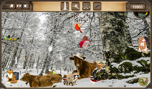 Hidden Object - Winter Forest Screen 2