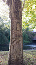 Wooden Totem Pole