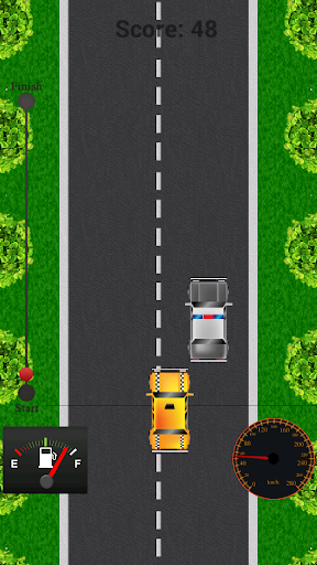 2D Car Games Taxi