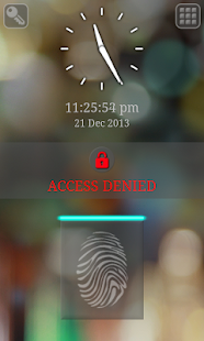 Fingerprint/Keypad Lock Screen - screenshot thumbnail